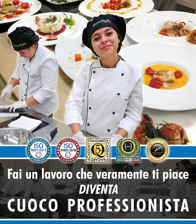 Scuola di Cucina a Bologna: Corso di Cuoco Professionista.
