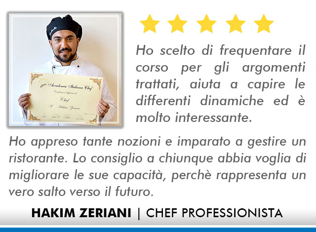 Corso Chef a Bologna Opinioni - Zeriani